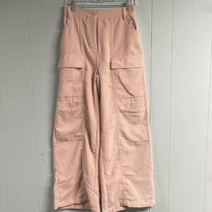 Cargo style wide leg pants